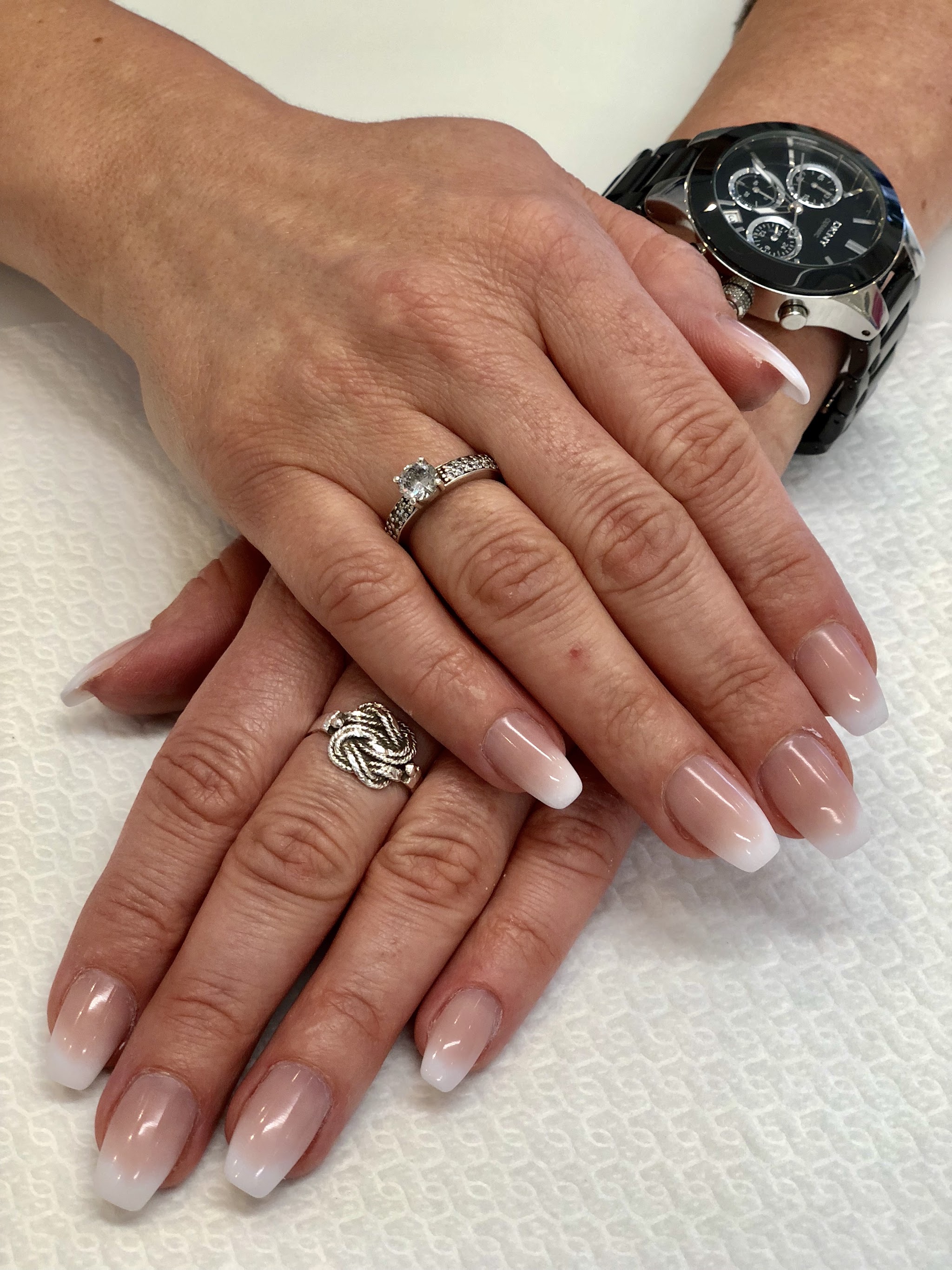 Naturel nagels in zachte tint
